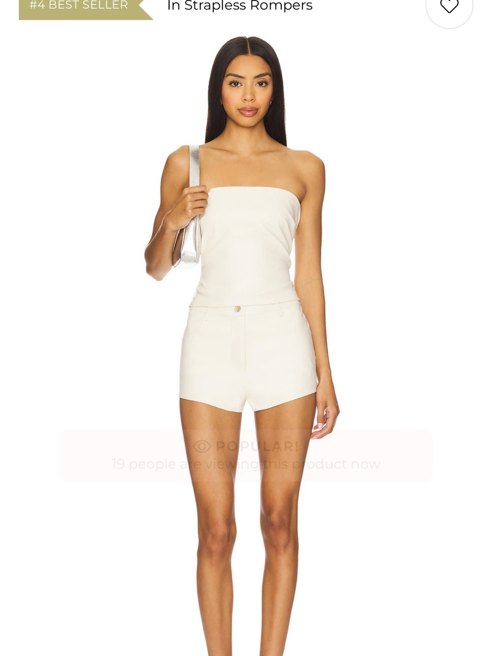 Super down Pleather top